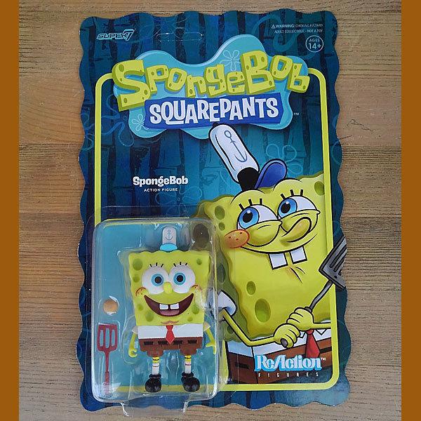 SUPER7 SpongeBob SQUAREPANTS Re Action Figures Spo...