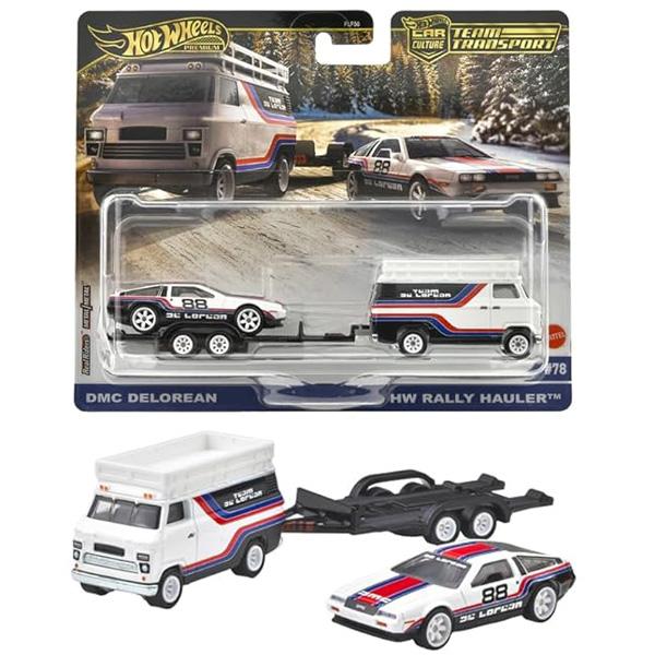 ホットウィール(Hot Wheels) チームトランスポート DMC デロリアン/HW ラリー ハウ...
