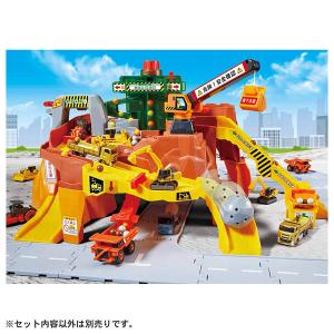 トミカ トミカワールド 岩がゴロゴロ!ビッグ工事現場の詳細画像1