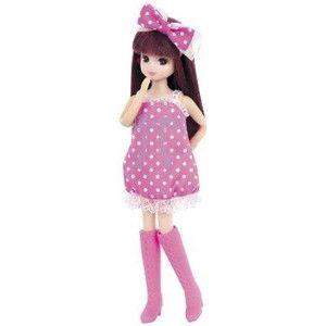 リカちゃん カラーチェンジドレス ピンク＆ホワイト | おもちゃ 着せ