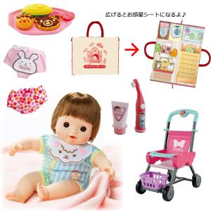 ぽぽちゃん 人形 ぽぽちゃんよくばりセット | おもちゃ 女の子 2歳 3歳｜toy-manoa