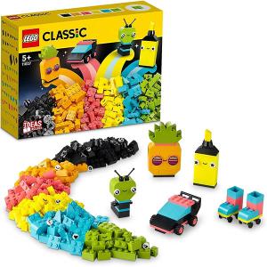 レゴ(LEGO) クラシック アイデアパーツ (ネオンカラー) 11027 | ブロック｜toy-manoa