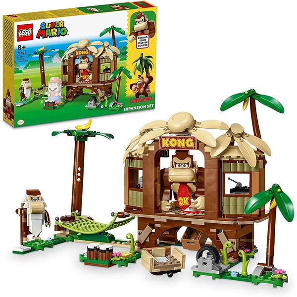 レゴ(LEGO) スーパーマリオ ドンキーコング の ツリーハウス 71424 | ブロック