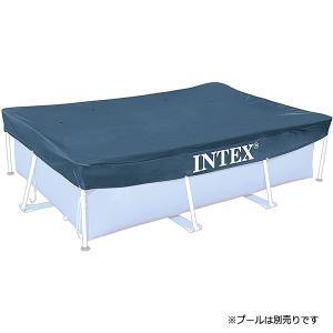 INTEX(インテックス) RECTANGULAR POOL COVER プールカバー 300×200×20cm [28038]｜toy-manoa