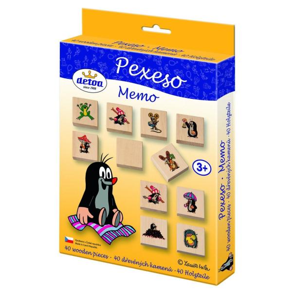 DETOAクルテクゲーム『クルテク　ペキサソ遊び(神経衰弱)』KRTEK Memory Mole