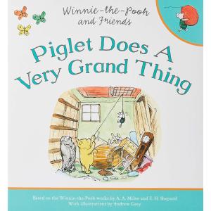 英語絵本　Winnie-The-Pooh: Piglet Does a Very Grand Thing　ペーパーバック版
