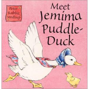 英語絵本　Meet Jemima Puddle-duck: Seedlings Chunky Board Book (Peter Rabbit)