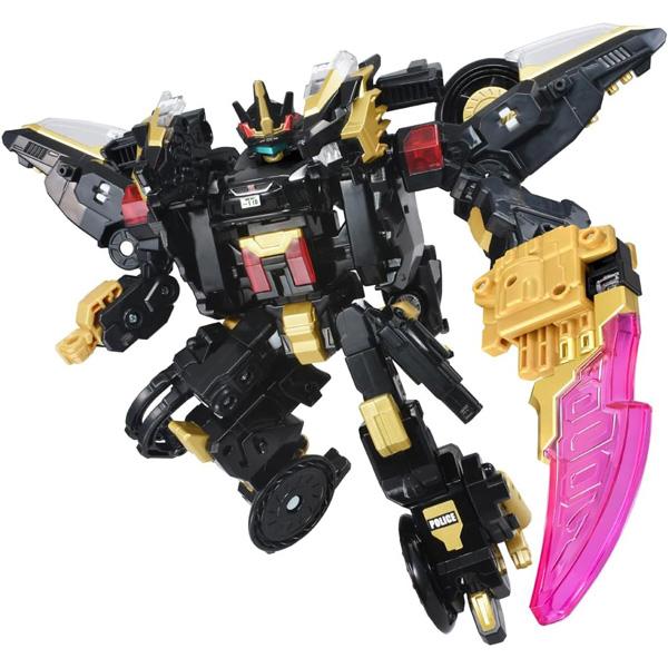 トミカ ジョブレイバー TJBDX ライジングポリスブレイバーZERO デカライドアーマー黒バイDX...