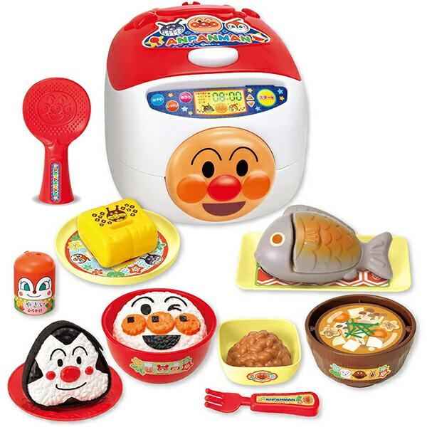 アンパンマン おにぎりもギュッ シューッとたけたよ！おしゃべりすいはんきと元気100ばいSP和食セッ...