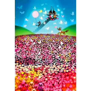 ジグソーパズル 花とこびと 300ピース