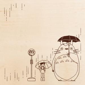 いろどりはんこ バス停/となりのトトロ(となりの...の商品画像