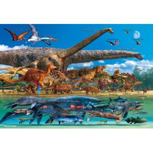 恐竜大きさくらべ・ワールド ビバリー ジグソーパズル L74-167 150ラージピース
