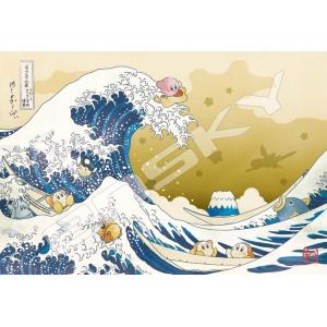 ジグソーパズル プププ三十六景 フロートアイランズ沖浪裏(星のカービィ)  300ピース  ENS-...