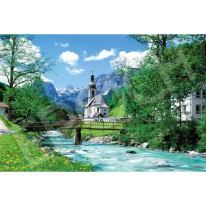 ジグソーパズル 教会のある小さな村ラムサウ-ドイツ  2016ピース  EPO-22-118s