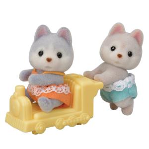 シルバニアファミリー ハスキーのふたごちゃん ...の詳細画像1