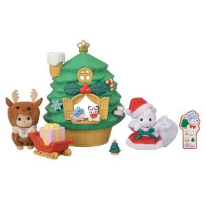 シルバニアファミリー 赤ちゃんサンタのクリスマ...の詳細画像1