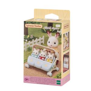 シルバニアファミリー みつごちゃんベビーカー  ［CP-FA］［CP-KS］ GL+5533｜toy-shop