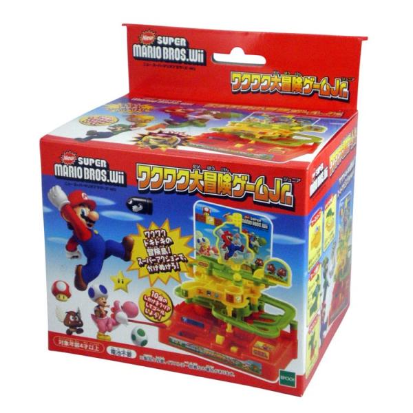 NEWｽｰﾊﾟｰﾏﾘｵWii ﾜｸﾜｸ大冒険ｹﾞｰﾑJr