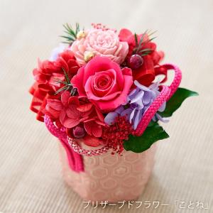 【訳あり】日比谷花壇 プリザーブドフラワー「ことね」 MF5131