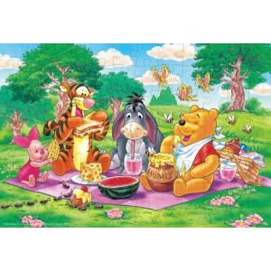 ジグソーパズル みんなでピクニック(くまのプーさん)  96ピース  TEN-DK96-379
