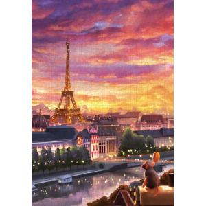 ジグソーパズル あこがれの街（レミーのおいしいレストラン）(レミーのおいしいレストラン)  1000...