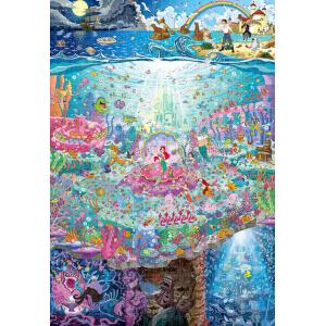 ジグソーパズル 海の中のコンサート（リトル・マーメイド）(リトルマーメイド)  1000ピース  T...