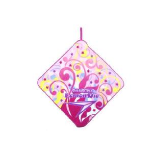 【メール便ＯＫ！】 【特価30%OFF！】　瞬足 レモンパイ （チアフルガール） ループ付きハンドタオル