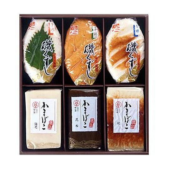 ギフト 鮨蒲本舗河内屋 太巻・磯くずし(い)セット 富山名産品 かまぼこ 蒲鉾 詰合せ 送料別 冷蔵