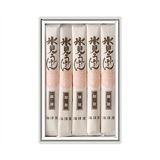 お歳暮 ギフト 海津屋 氷見うどん細麺5本入り 富山名産品 乾物 送料別