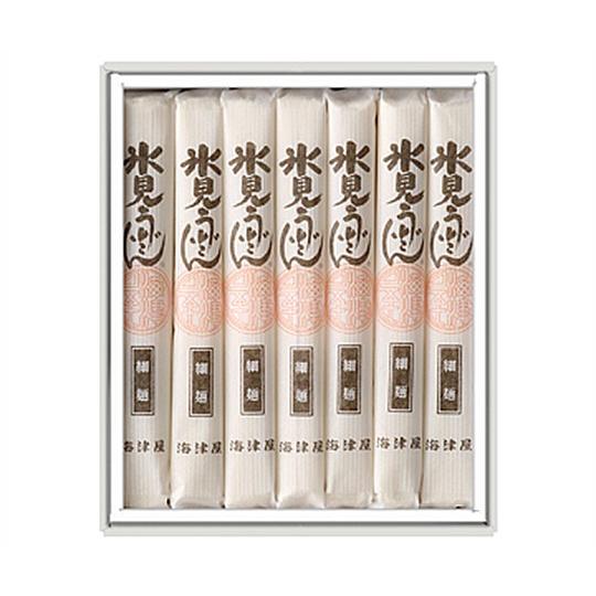 お歳暮 ギフト 海津屋 氷見うどん細麺7本入り 富山名産品 乾物 送料別