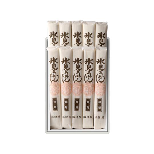 お歳暮 ギフト 海津屋 氷見うどん細麺10本入り 富山名産品 乾物 送料別