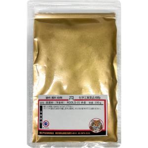 高級金粉 30g（非金属） 純金色 蒔絵、金継ぎ、装飾材料 : 戸谷染料