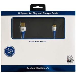 IMP  Braided Fast Charge & Play Cable PS5 輸入版