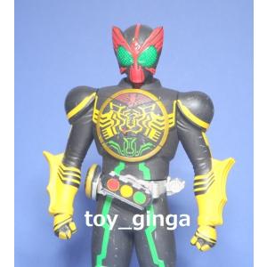 スーパーサイズソフビフィギュア 仮面ライダーオーズ タトバコンボ 中古品　バンプレスト製 アミューズメント専用景品｜toyginga