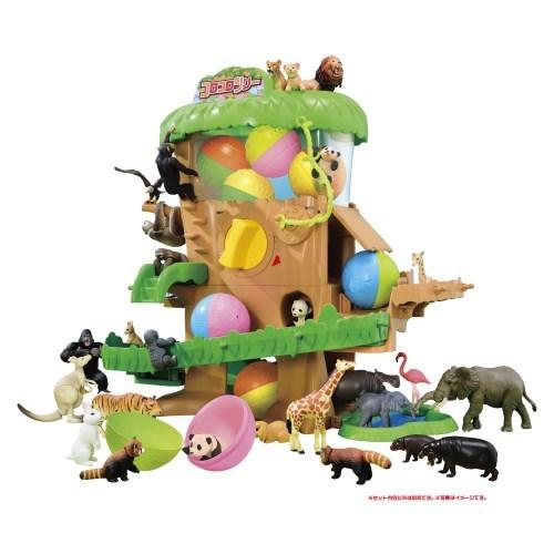 アニア どうぶつあつまれ！ガチャっとコロコロツリー 動物 フィギュア 男の子 プレゼント 誕生日 プ...