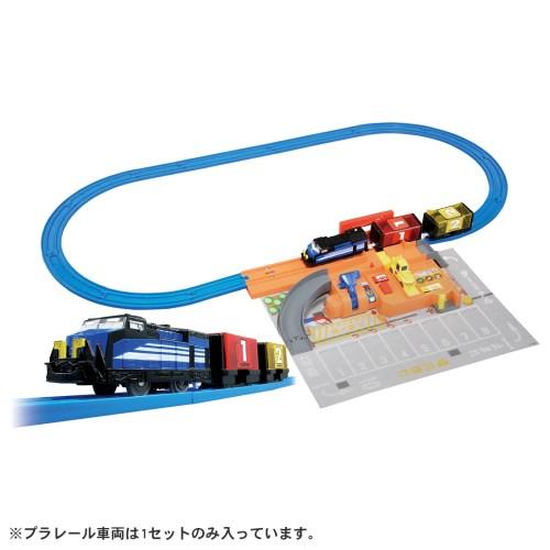 プラレール トミカを運ぼう！サクサクつみおろしターミナル 鉄道玩具 電車 鉄道模型 男の子プレゼント...