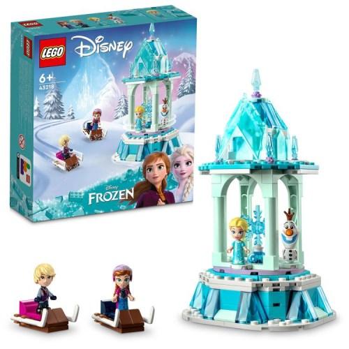 レゴ ディズニー アナと雪の女王 アナとエルサのまほうのメリーゴーランド 43218 レゴブロック ...