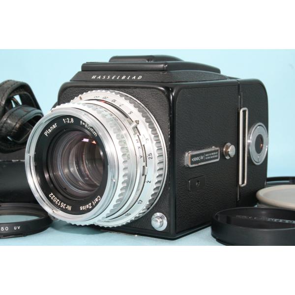 完動美品 Hasselblad 500C/M ブラック + Planar C 80mm f2.8 +...