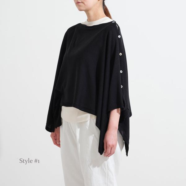 訳あり：MAYUCA シルク 3 WAY ポンチョ