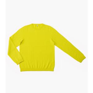 【OUTLET】 カシミヤ100% クルーネックプルオーバー 1点限り