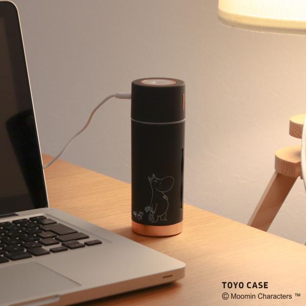 加湿器 ムーミンシリーズ MINI HUMIDIFIER 水溶性アロマオイル対応 アロマウォーター対...