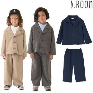 DAY CLOSET セットアップ キッズ 長袖ステッチ風チェック柄ジャケット+