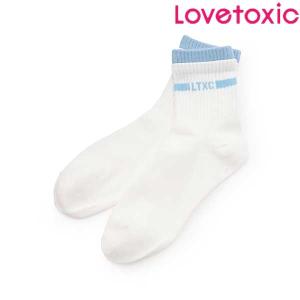 ラブトキシック　lovetoxic　【LTXC】カブセクルーソックス　F(20-25cm)　2026-03　7761510