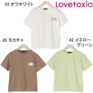 ラブトキシック Lovetoxic サークルバックプリント半袖Tシャツ 140-160cm 2021-5 8311272