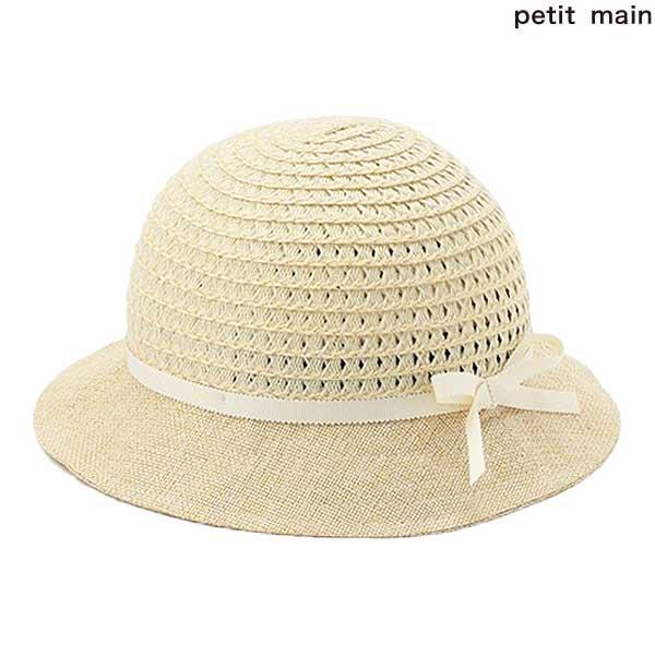 プティマイン　petit main　雑材ハット　50cm52cm54cm　2025-04　96524...