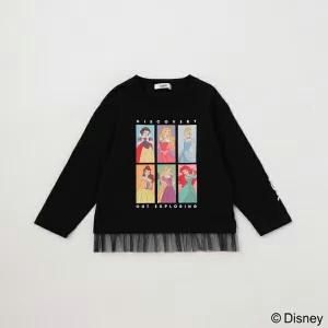 X-girl Stages エックスガール ステージス DISNEYプリンセス　長袖Tシャツ 110...