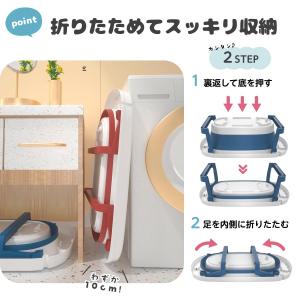 ベビーバス 折りたたみ 沐浴 赤ちゃん お風呂...の詳細画像3