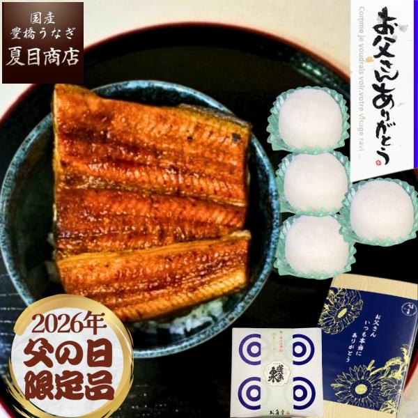 新発売 父の日 まだ間に合う プレゼント ギフト 2026 酒まんじゅう 4個と うなぎ 蒲焼き 特...