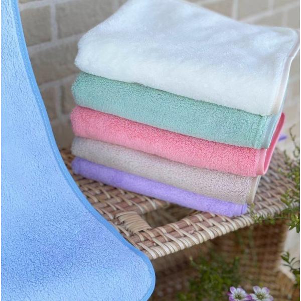 マイクロファイバーフェイスタオル　TOLIFE　速乾性　ふわふわ　粗品用　ラッピング無料　お年賀　お...