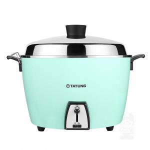 大同 電鍋 電気釜＞ホワイト色 オールステンレス 炊飯器 10合(10人分